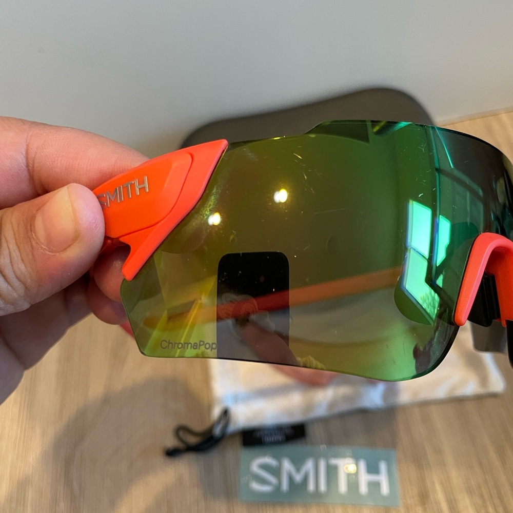 SMITH OPTICS Attack Sunglasses ChromaPop Red Rock… - image 2